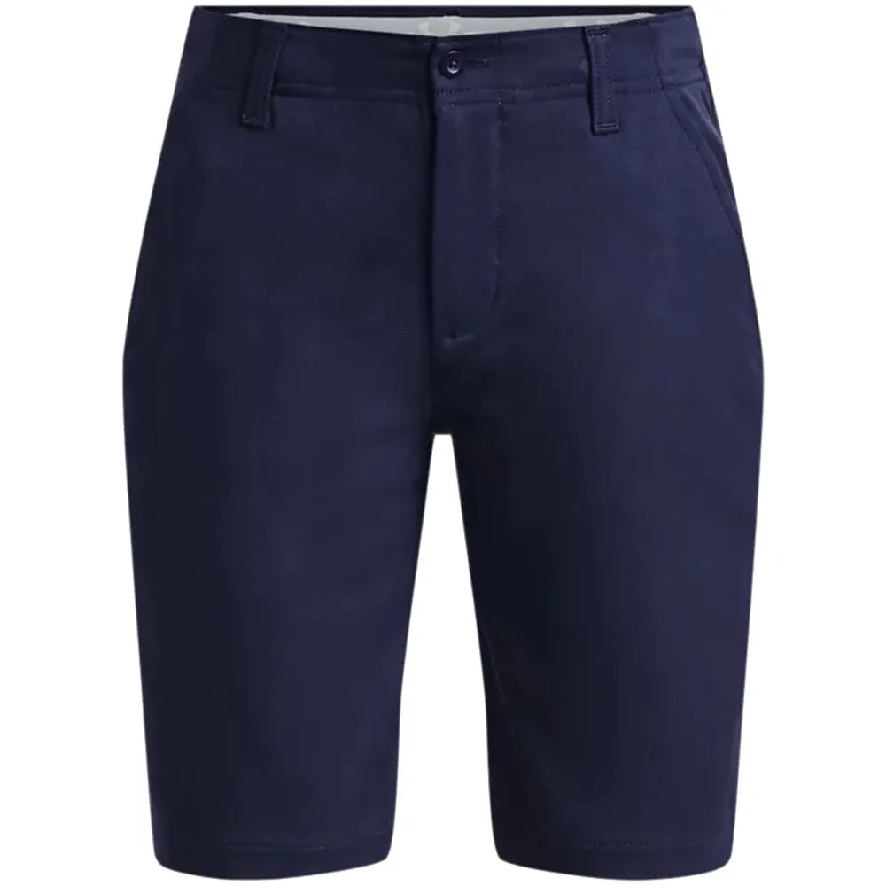 Under Armour Junior Boys Shorts - Midnight Navy/Halo Gray Under Armour Clothing