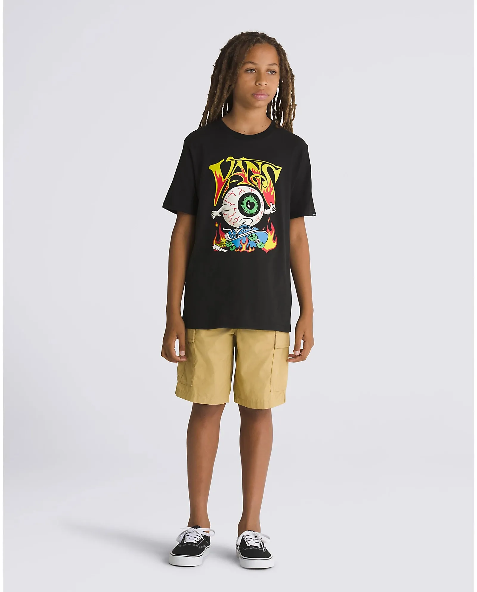 Vans Clothing Boys Service Cargo Walkshorts in Antelope
