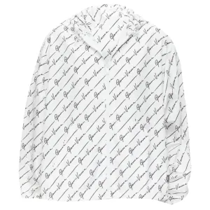 Versace Gianni Signature nylon hooded windbreaker