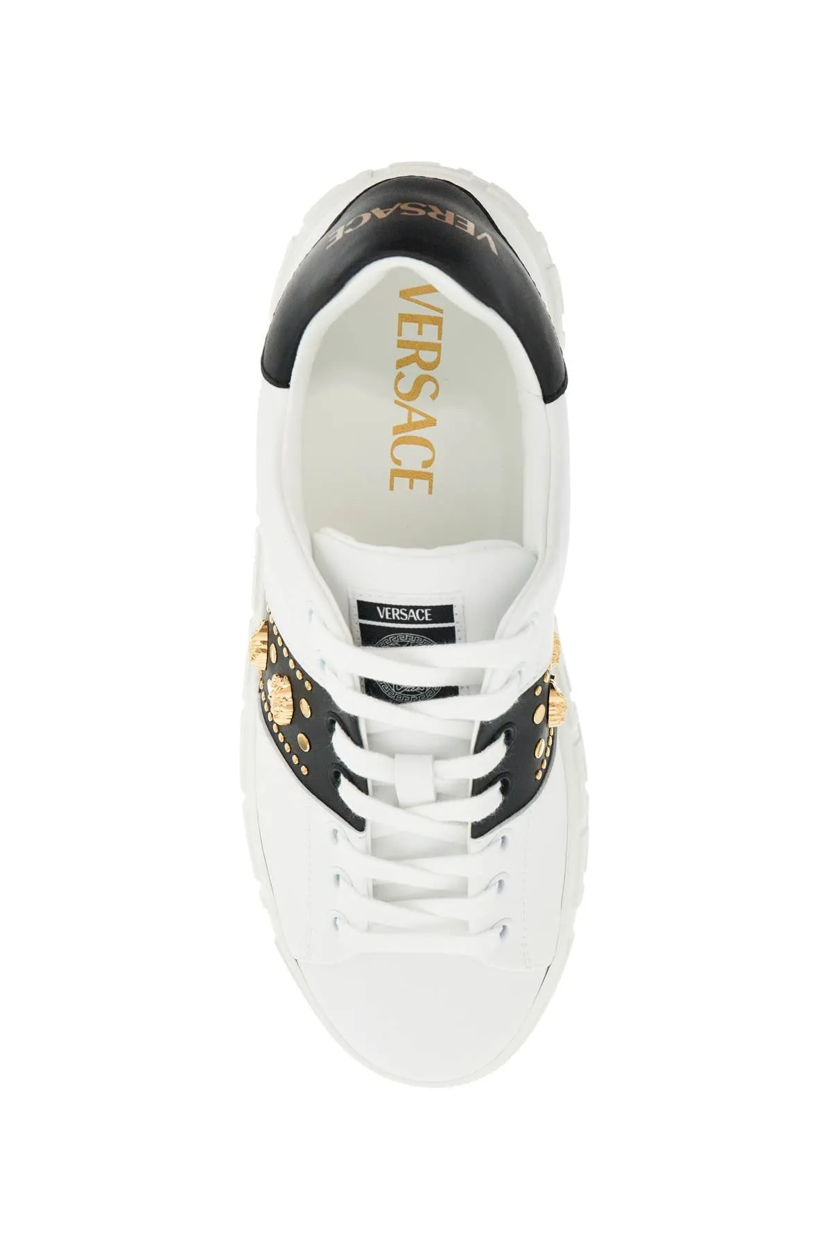 Versace Women's "Studded Greek Sneakers