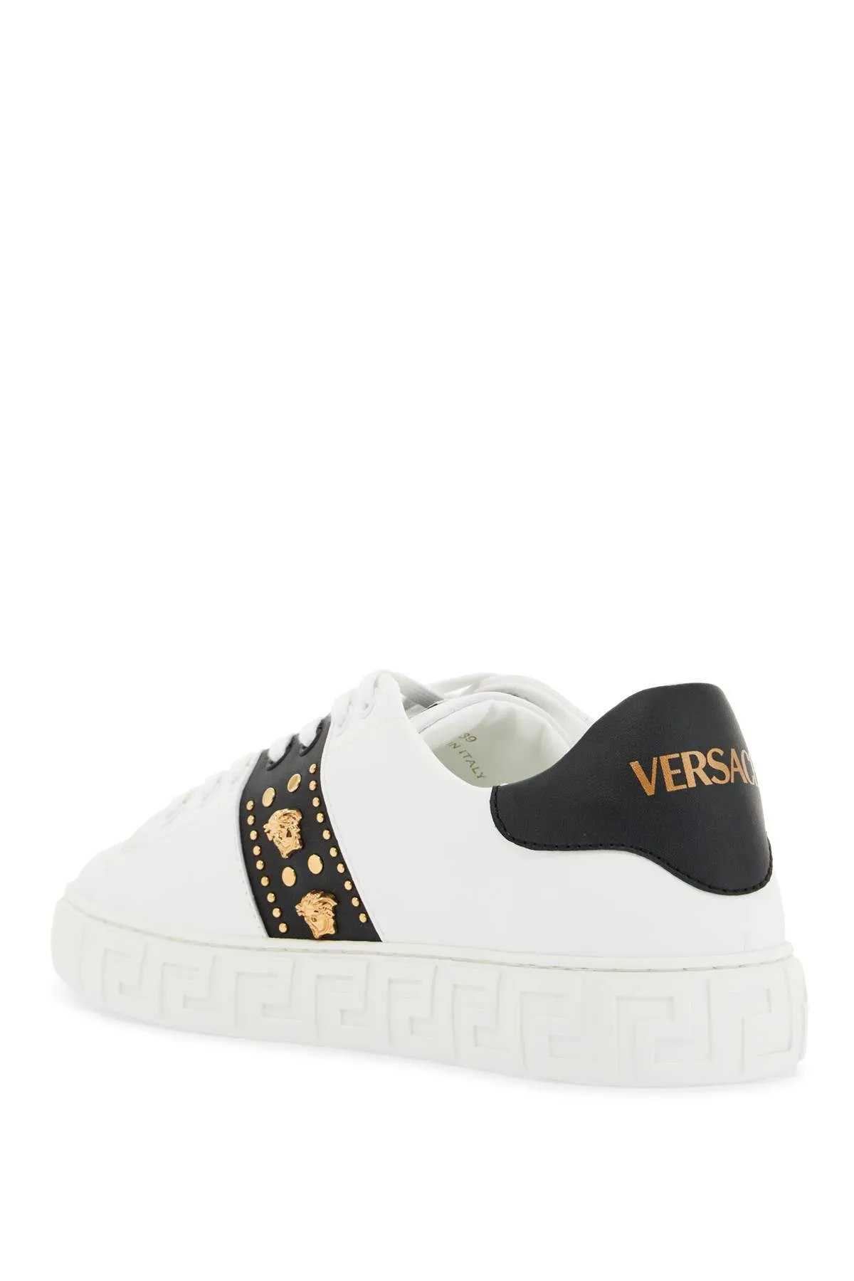 Versace Women's "Studded Greek Sneakers