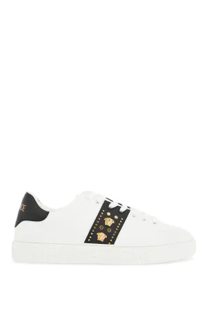Versace Women's "Studded Greek Sneakers