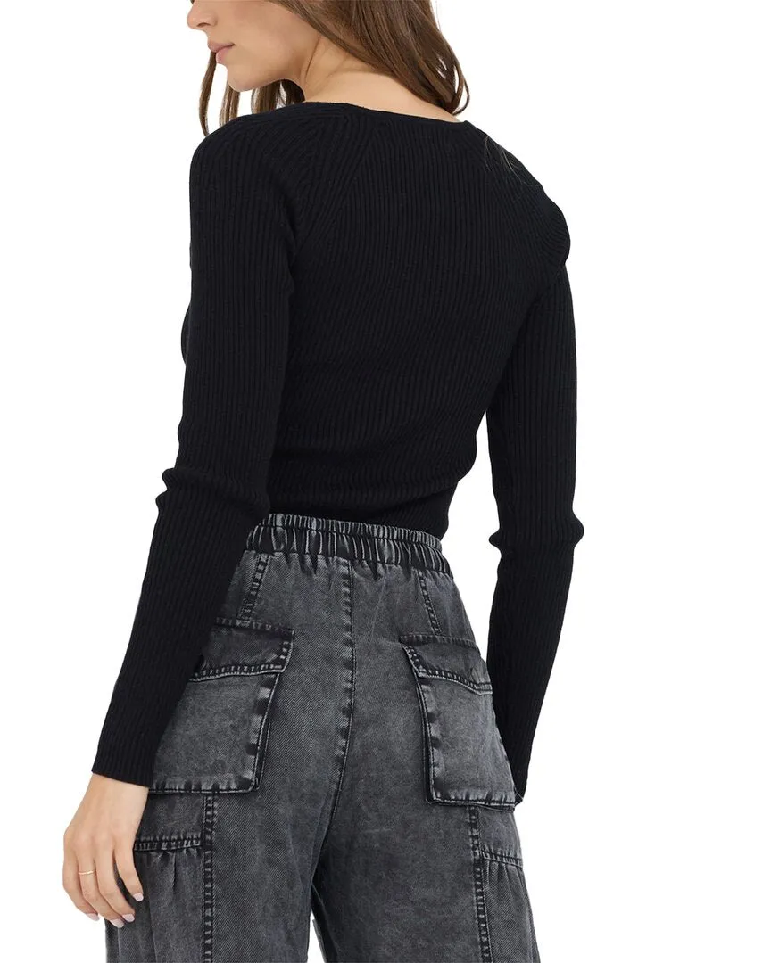 Vintage Havana Rib Knit Top
