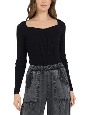 Vintage Havana Rib Knit Top