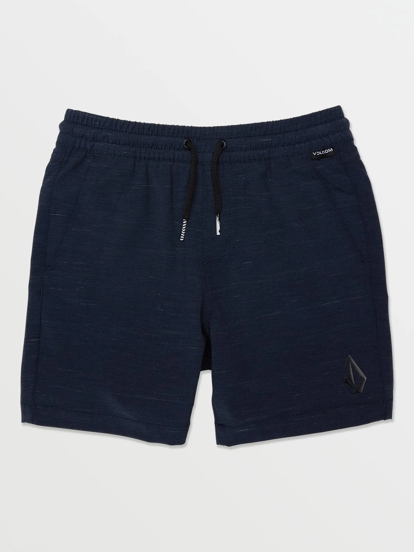 Volcom Freazy Loose Elastic Waist Denim Pants Navy Volcom