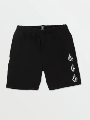 Volcom Frickin Elastic Boys Shorts (Age 2-7) Black Volcom
