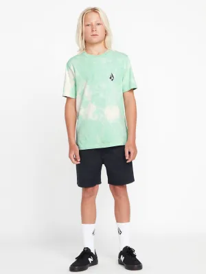 Volcom Frickin Elastic Boys Shorts (Age 8-14) Navy Volcom