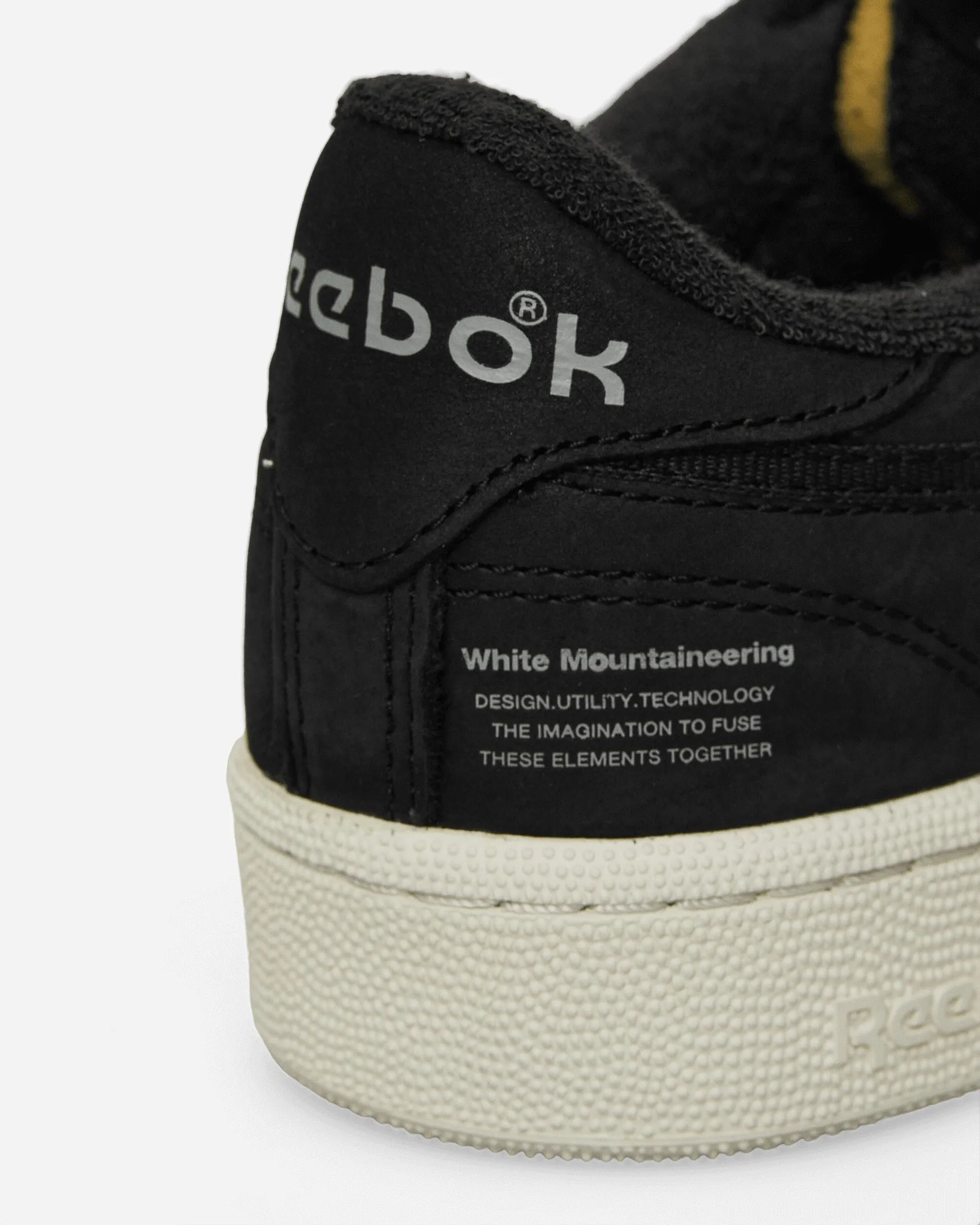 White Mountaineering Club C 85 Sneakers Black / Chalk / Grey