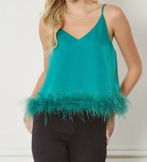 Wild Weekend Top In Green