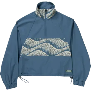 Women's Acadia Waves 1/4 Zip Windbreaker