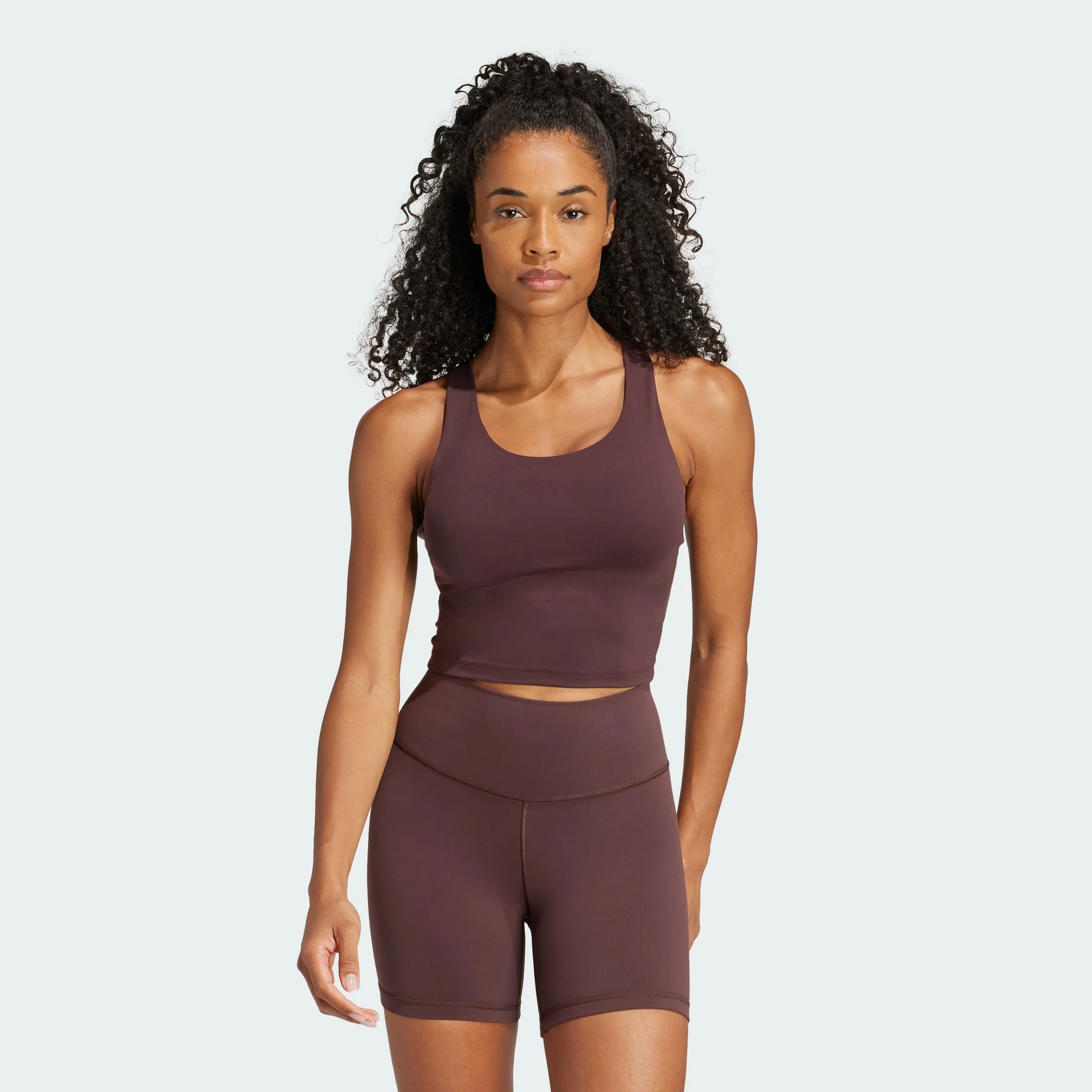 Women's adidas All Me Medium-Support Long Line Bra Tank Top