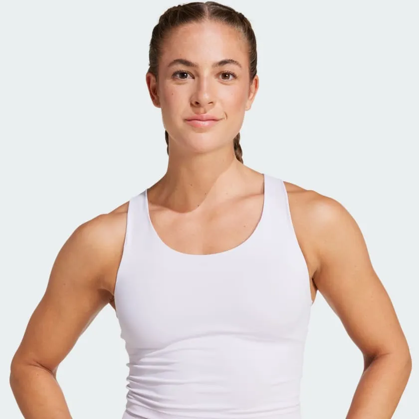 Women's adidas All Me Medium-Support Long Line Bra Tank Top