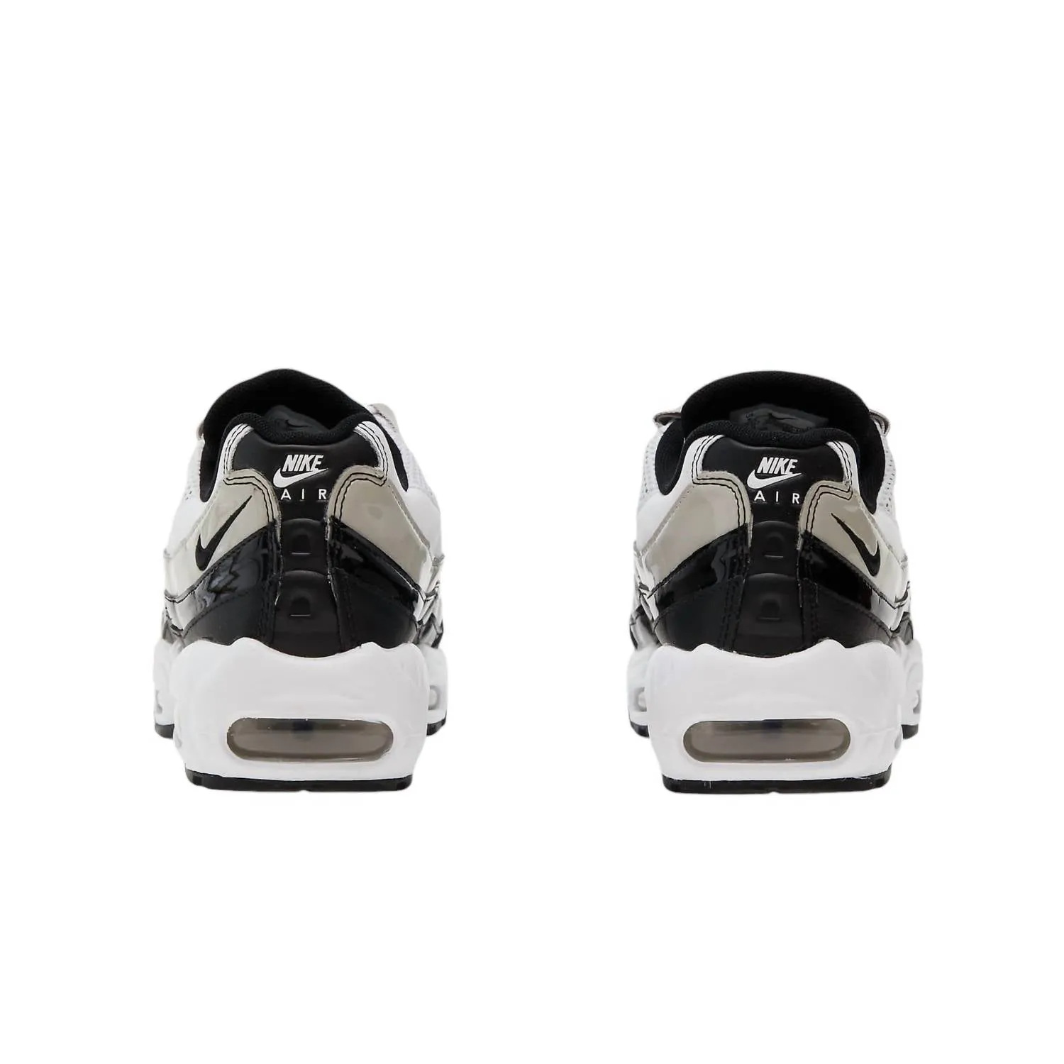 Women's Air Max 95 Sneakers In White/black-Lt Iron Ore