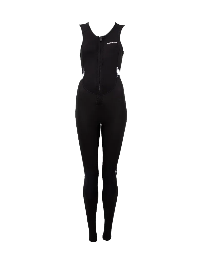 Womens Response FL 3/2mm Long John Wetsuit in Black