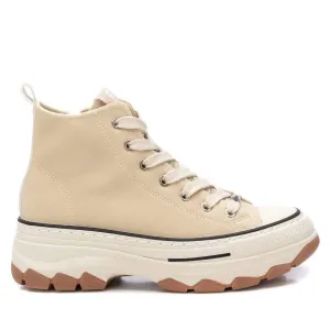 Women's Sneaker Booties In Beige