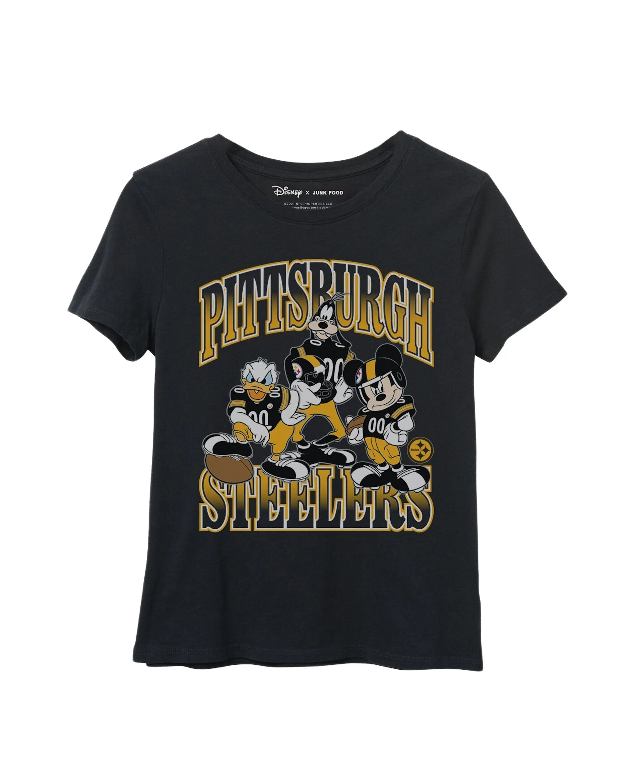 Women's Steelers Disney Huddle Up Tee