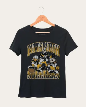 Women's Steelers Disney Huddle Up Tee