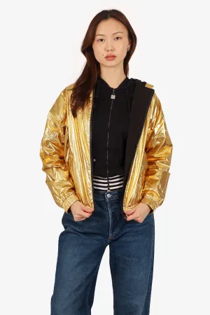 Zadig & Voltaire Gold Windbreaker Size 34