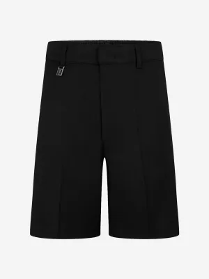 Zeco Kids School Standard Fit Shorts in Black
