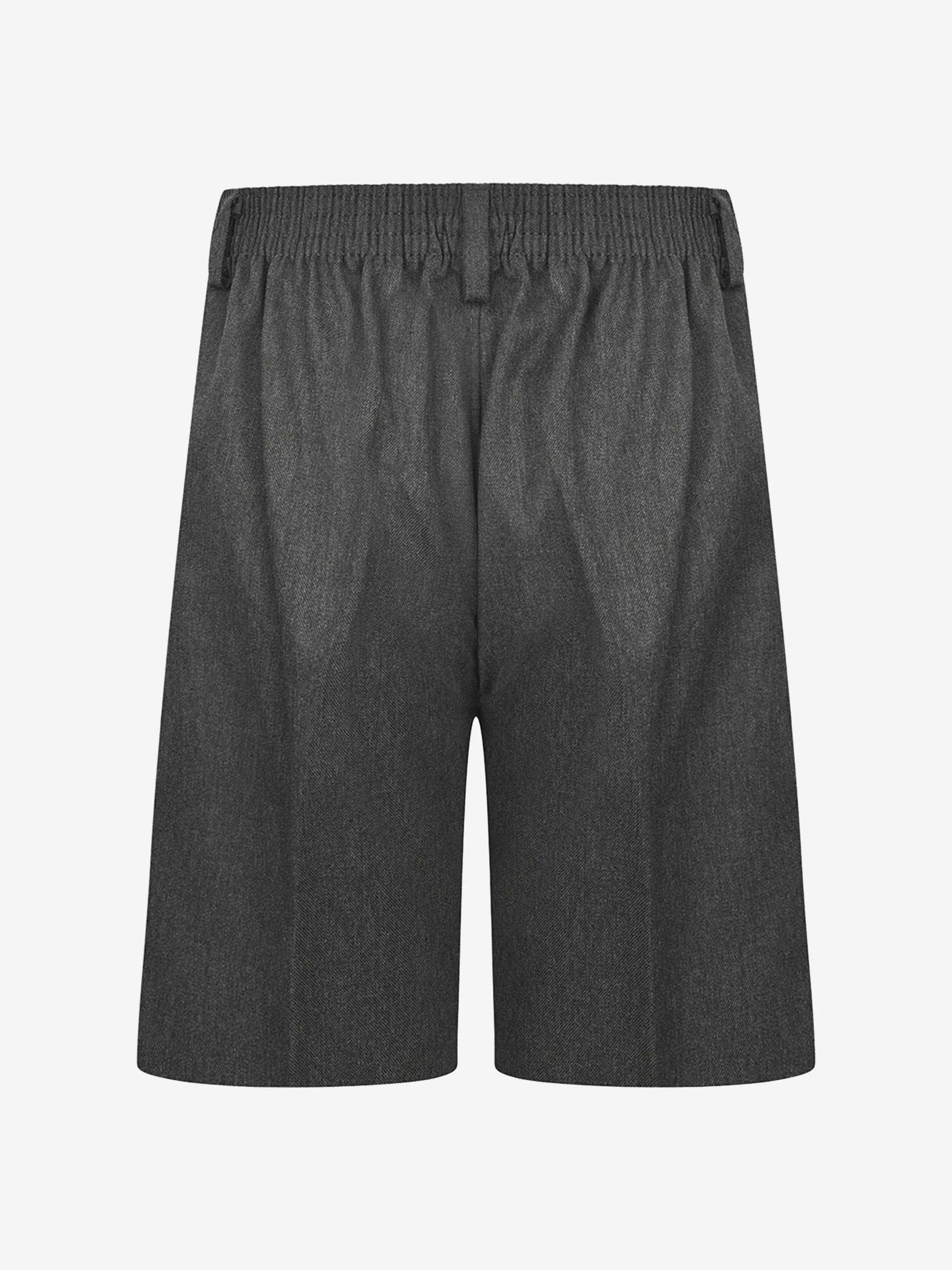 Zeco Kids School Standard Fit Shorts in Grey