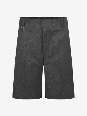 Zeco Kids School Standard Fit Shorts in Grey